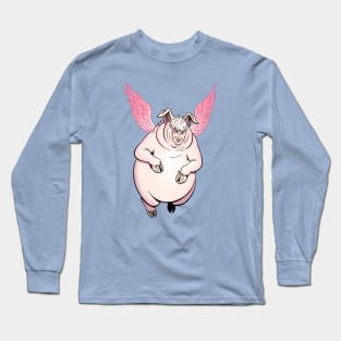 Flying Pig Long Sleeve T-Shirt